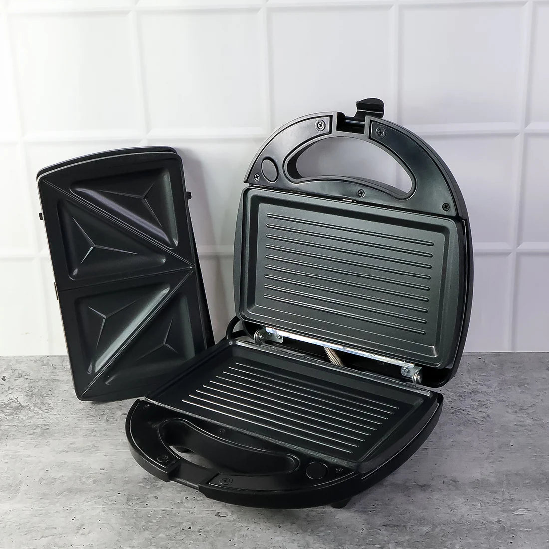 Orbit Sandwich Maker with Interchangeable Plates (800W / 1 Pc) – Non-Stick Grill & Toast Maker