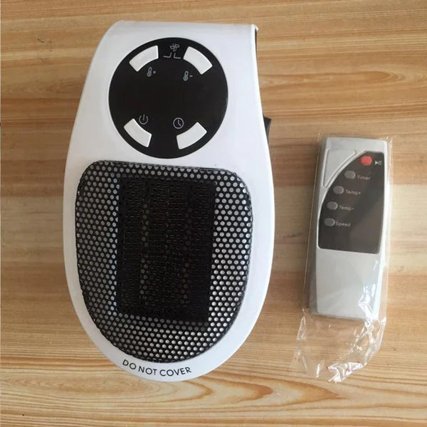 Portable Electric Mini Fan Heater – 500W Compact Desktop Room Heater