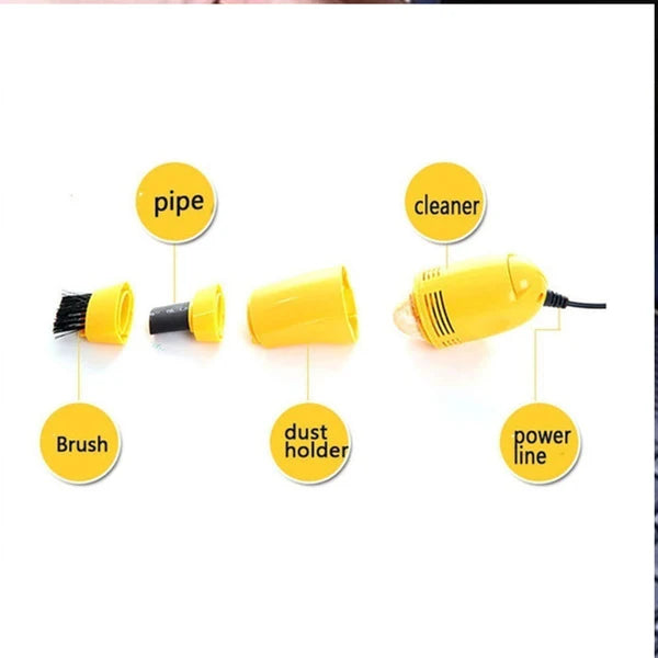 USB Mini Vacuum Cleaner for Keyboard & Electronics