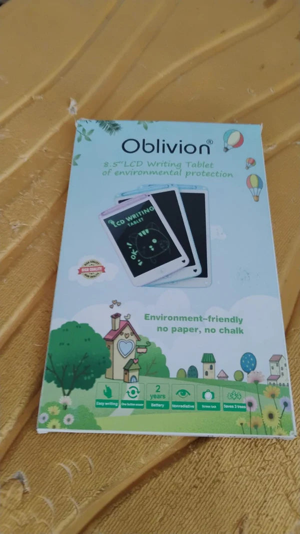 Oblivion LCD Portable Writing Pad / Tablet for Kids – 8.5 InchOblivion LCD Portable Writing Tablet for Kids – 8.5 Inch | Drawing & Learning Pad