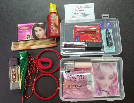 Mata Rani 16 Shringar / Navratri Pooja / Hartaleeka Teej / Karwa Chauth / Mata Solah Shringaar Kit (1 Set)