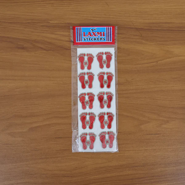 Traditional Decorative “Swastik” Sticker (Set) | Auspicious Wall & Entrance Sticker for Home, Office & Temple