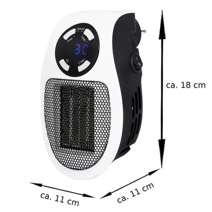 Portable Electric Mini Fan Heater – 500W Compact Desktop Room Heater