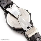 Arabic VVS Skeleton Automatic Watch Luxury Black Dial with Roman Numerals