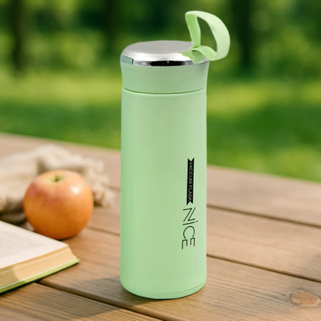 Nice 400ml Insulated Vacuum Flask Water Bottle with Carrying Loop (Mixed Colors)