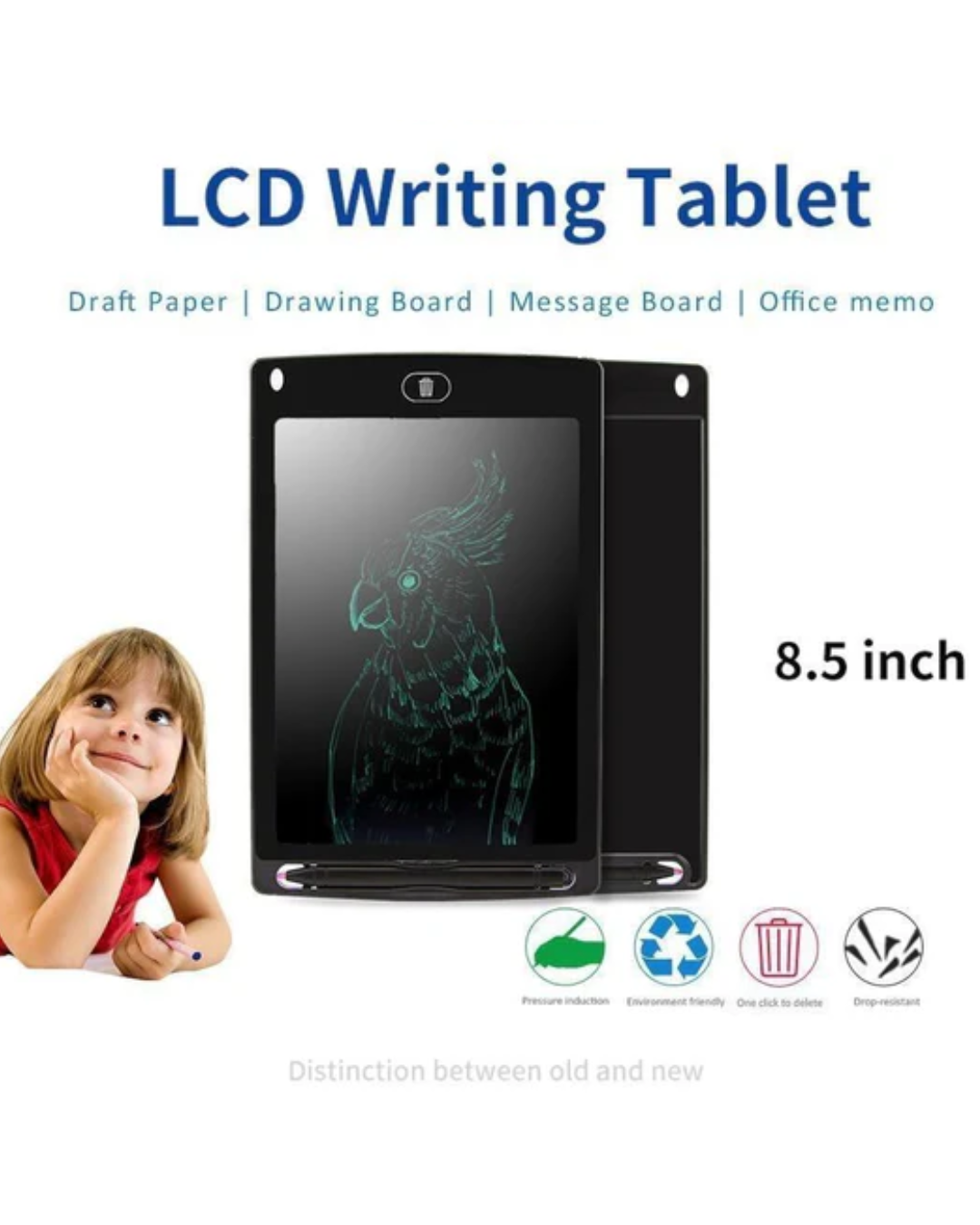 8.5" Digital LCD Writing Tablet & Drawing Pad
