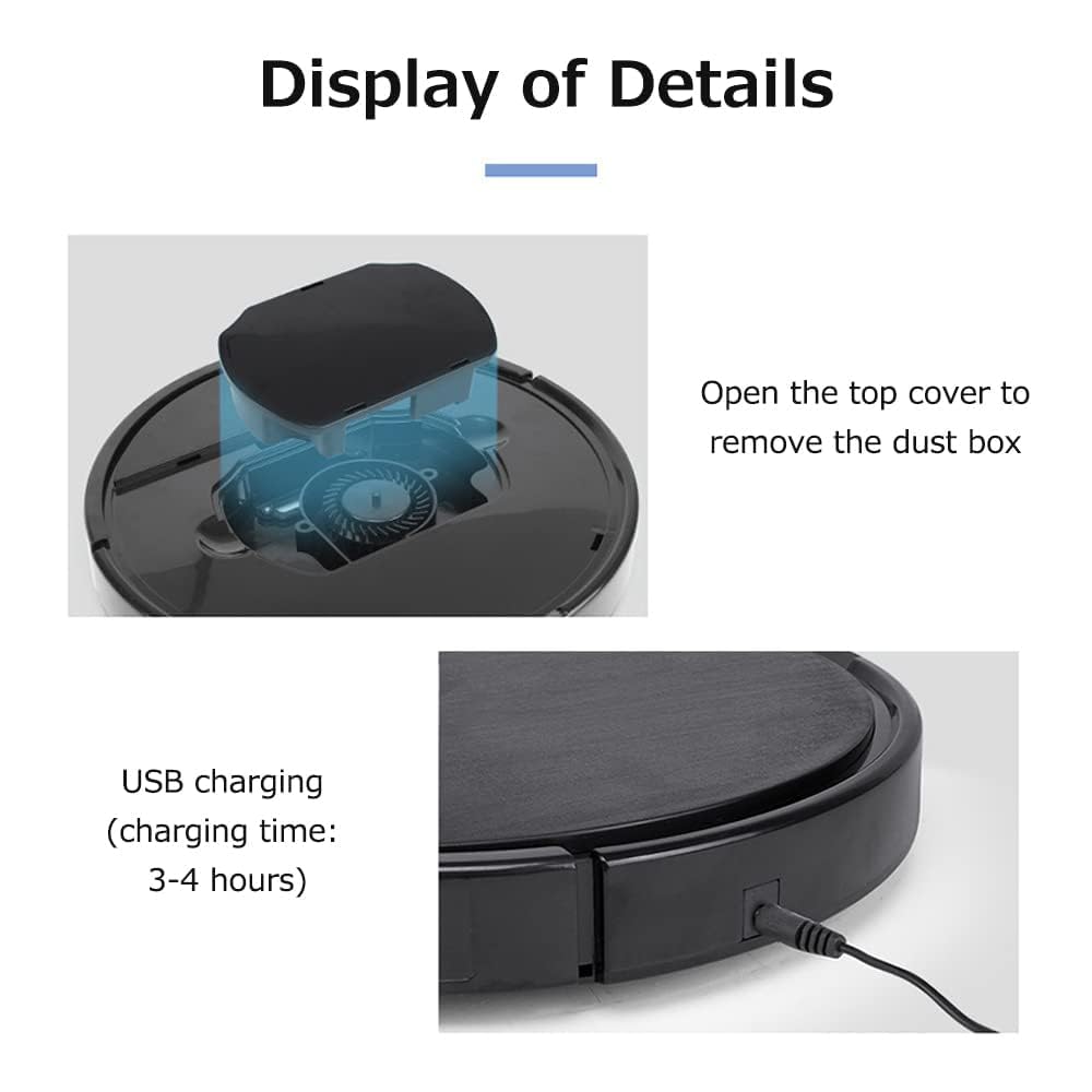 Smart Robotic Vacuum Cleaner with Mopping Function
