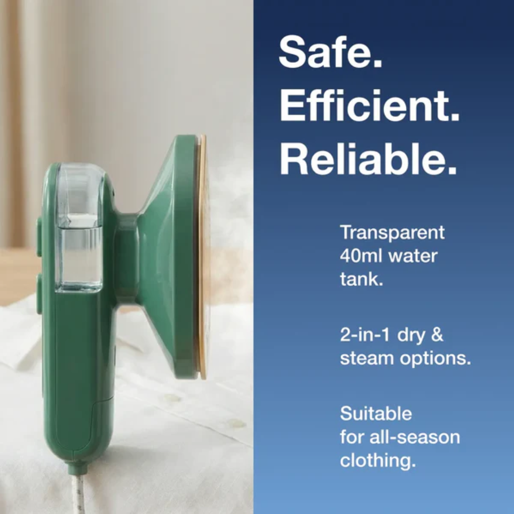 Portable Mini Handheld Steam Iron & Garment Steamer