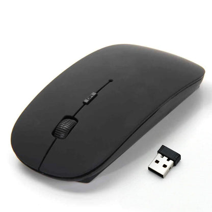 Wireless Mouse for Laptop / PC / Mac / Computer – Slim & Portable 2.4GHz with USB Nano Receiver