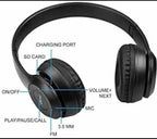 P47 wireless headphone with mic FM/SD