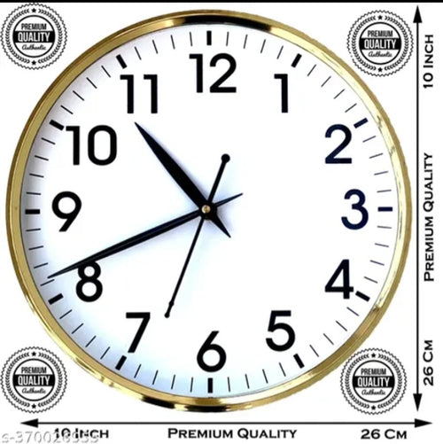 Divine craft premium quality classic analog wall clock pack of 1