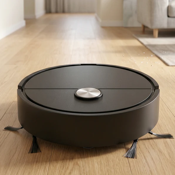 Smart Robotic Vacuum Cleaner with Mopping Function
