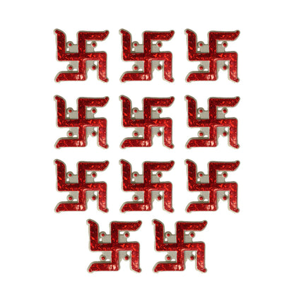 Traditional Decorative “Swastik” Sticker (Set) | Auspicious Wall & Entrance Sticker for Home, Office & Temple