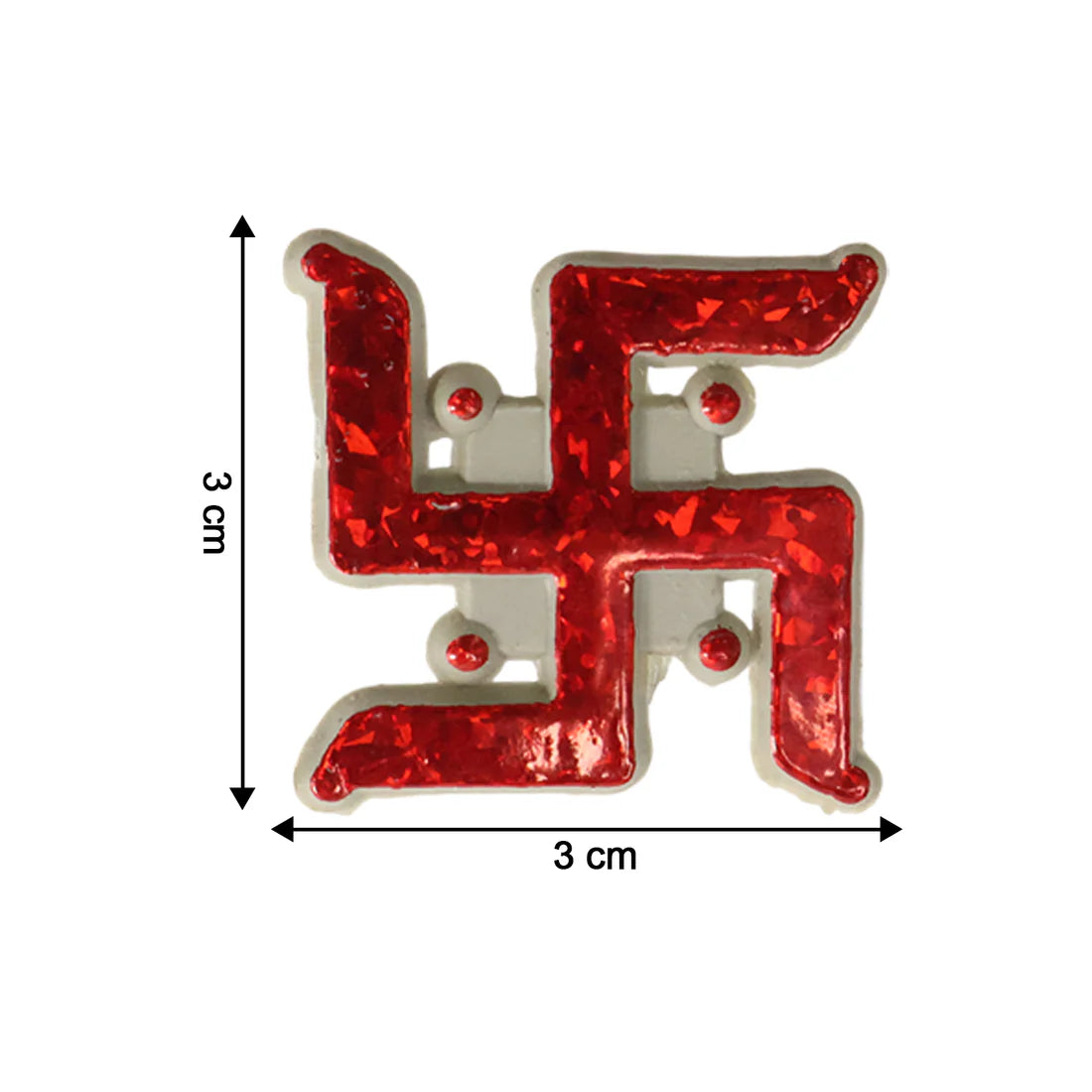 Traditional Decorative “Swastik” Sticker (Set) | Auspicious Wall & Entrance Sticker for Home, Office & Temple