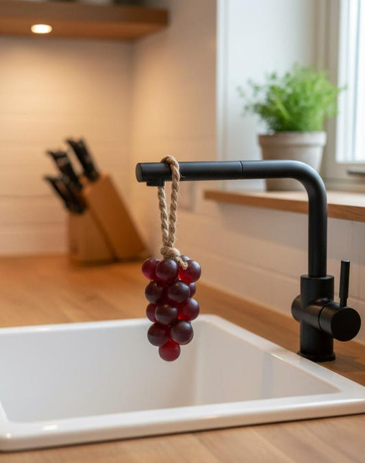 Realistic Handmade Grape-Shaped Soap + Gift | Bathroom Decor | Kitchen/Bath Sink Accent