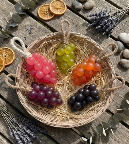 Realistic Handmade Grape-Shaped Soap + Gift | Bathroom Decor | Kitchen/Bath Sink Accent